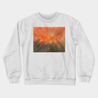 Phoenix rising acrylic abstract artwork Crewneck Sweatshirt